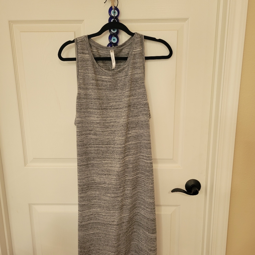 Fabletics Heather Gray Knit Top